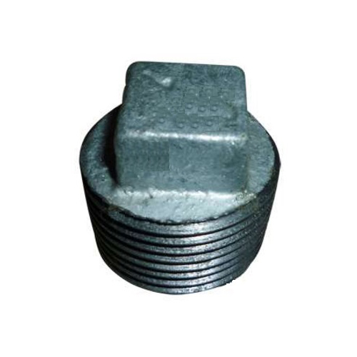 Plain type malleable iron plug