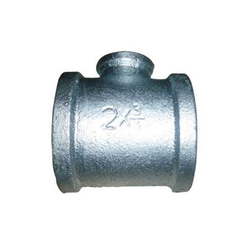Banded type malleable iron reducing Tee