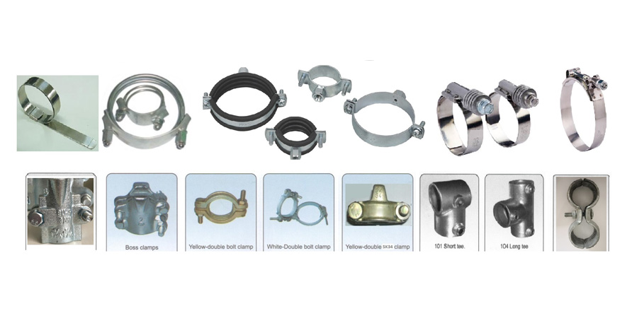 kinds of clamps